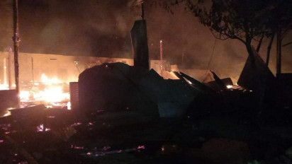 Pesantren Putra Darul Qur'an Terbakar, 1 Korban Luka Bakar Dilarikan ke Rumah Sakit