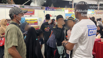 Minta-minta di Ramadhan Fair, 6 Anak-anak Pengemis Terjaring Dinas Sosial Kota Medan