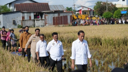 Sulawesi Selatan Surplus Beras, Jokowi: Segera Distribusikan ke Wilayah Lain