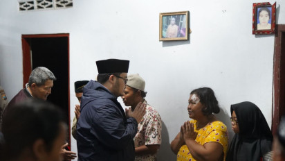 Mas Dhito Beri Beasiswa Junita, Kakak Pertama Korban Hanyut di Sungai