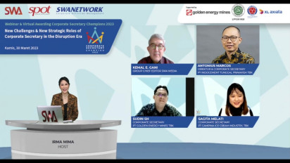Penghargaan Corporate Secretary Champions 2023, 11 Perusahan Masuk Kategori