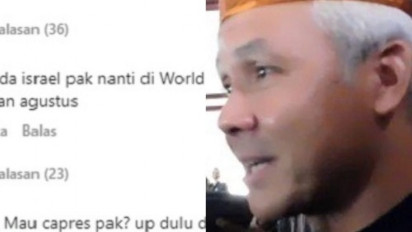 Diserang Netizen soal Piala Dunia U-20, Ganjar Pranowo: Seranglah Saya, Jangan Serang Anak Istri Saya