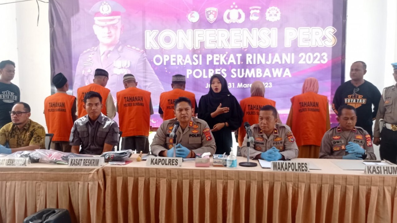 Ciptakan Kondisi Keamanan selama Bulan Puasa, Polres Ungkap  48 Kasus Kejahatan
            - galeri foto