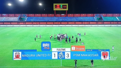 23 Tahun Puasa Gelar, PSM Makassar Pastikan Buka Puasa Gelar Usai Kalahkan Madura United 3-1