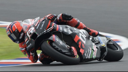 Duo Pebalap Tim Aprilia Racing Maverick Vinales dan Aleix Espargaro Dominasi Sesi Latihan MotoGP Argentina