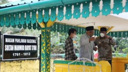 Lindungi Warisan Budaya, Komplek Makam Sultan Mahmud Riayat Syah Resmi Jadi Bagian Cagar Budaya Nasional