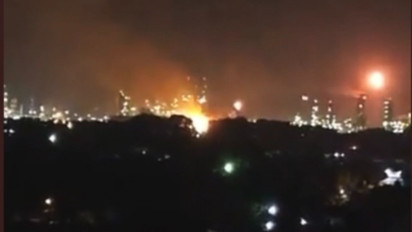 Dapur Boiler Kilang Pertamina Dumai Meledak