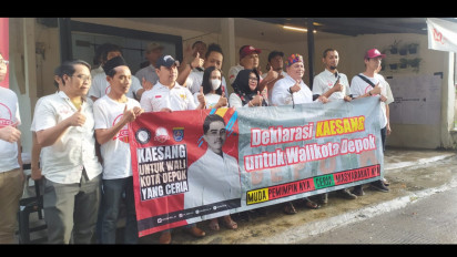 Kaesang Pangarep "Digoda" GP Center Kota Depok Maju Sebagai Wali Kota