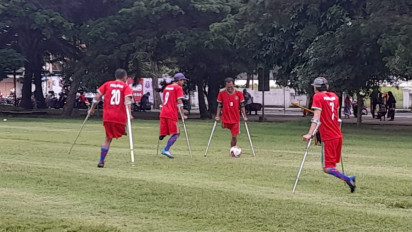 Terbatas Bukan Alasan Tak Berkarya, Inilah Persawangi Kumpulan Pesepakbola Difabel di Banyuwangi