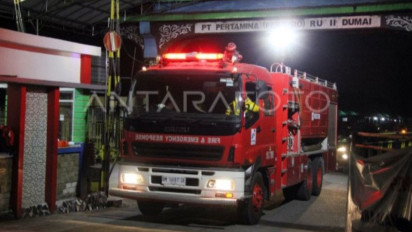 Pertamina Dumai Inventarisasi Kerusakan Akibat Ledakan Kilang