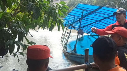 Pasca Perahu Tambang Tenggelam, Dishub Kota Surabaya Lakukan Sosialisasi Penutupan Operasi