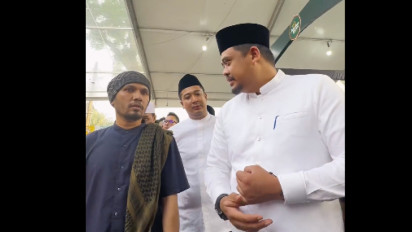 Viral, Bobby Nasution Mantu Jokowi Ngabuburit Bareng Ustaz Hanan Attaki, Netizen: Jangan Beri Panggung ke Pengasong Khilafah