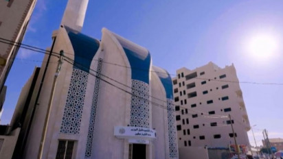 Alhamdulilah! Masjid Syeikh Azlin di Gaza Rancangan Ridwan Kamil Sudah Bisa DIgunakan Tarawih Warga Palestina