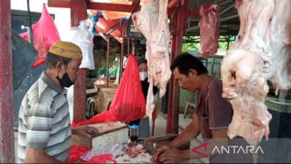 Bulan Ramadhan, Pemprov Babel Tambah 3.000 Ton Pasokan Daging Sapi Beku