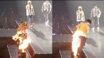 Jaehyuk TREASURE Nyaris Terbakar saat Konser di Bangkok, Begini Kondisinya Sekarang