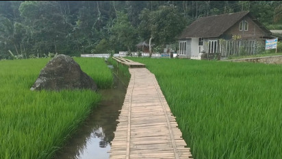 Ngabuburit di Desa Wisata Limbangan Kendal, Buka Puasanya Makan Bubur Ndeso