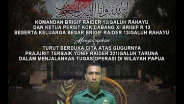 Gugur Ditembak KKB, Jenazah Pratu Hamdan Tiba di Sumbawa 5 April 2023