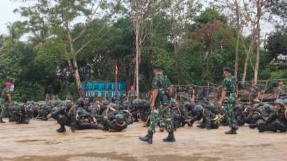 Komandan Kodiklatal Buka Pendidikan dan Orientasi 250 Siswa Bintara dan Tamtama di Bintan