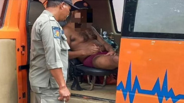 Ngamuk di kantor Perizinan, Bule Inggris Diamankan Pol PP Bali