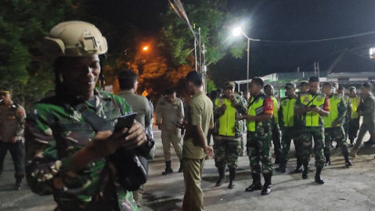 Antisipasi Bentrok antar Rontek di Pacitan, Petugas Patroli Keliling Kampung, Himbau Warga tak Terprovokasi