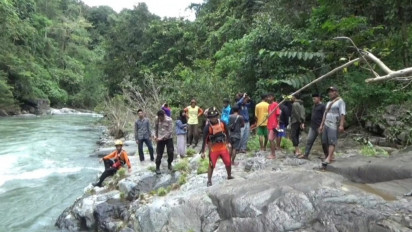Ibu Hamil Dilaporkan Hilang Terseret Arus Sungai Tompobulu Maros
