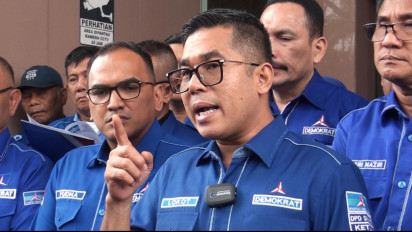 KSP Moeldoko Ajukan PK, Puluhan Kader DPD Partai Demokrat Sumut Datangi Pengadilan Tinggi Medan