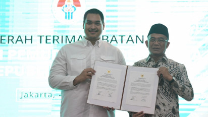 Sertijab, Menpora Janjikan Jawab Tantangan Presiden RI