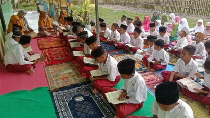 Tingkatkan Imtaq Siswa SDN Sumer Payung Gelar Kegiatan Pesantren Kilat di Bulan Suci Ramadhan