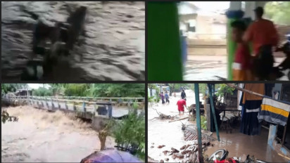 Banjir Bandang Terjang Delapan Desa di Sumbawa, Belasan Rumah dan Ternak Hanyut