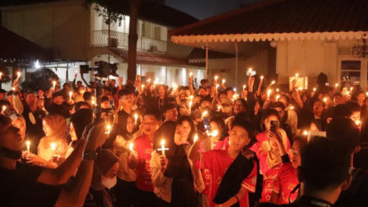 Gerakan Sepak Bola untuk Rakyat Gelar Aksi 1.000 Lilin, Doa Bersama Bagi Kebangkitan Sepak Bola Indonesia
