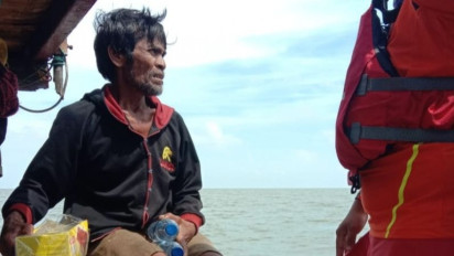 Hilang 3 Hari, Nelayan di Rokan Hilir Ditemukan Selamat