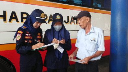 Periksa Kelayakan Angkutan Lebaran di Tulungagung, Petugas Temukan Angkutan Menggunakan Ban Vulkanisir