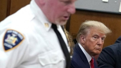 Donald Trump Mengaku Tidak Bersalah soal 34 Tuduhan Pemalsuan Catatan Bisnis