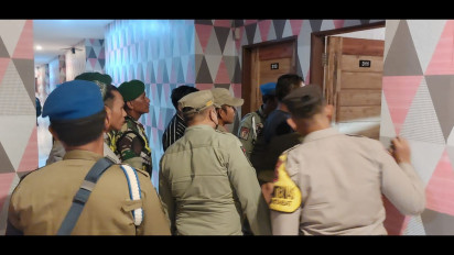 Ciptakan Kamtibmas Selama Ramadhan, Satpol Langkat Razia Tempat Hiburan Malam dan Hotel