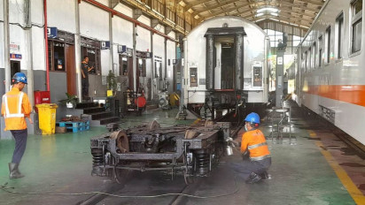 Angkut Pemudik, KAI Siapkan 59 Gerbong Kereta dan 10 Lokomotif dari Banyuwangi