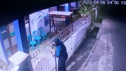 Garong Bobol Rumah Kepala Puskesmas di Garut, Pelaku Terekam Kamera Pengawas