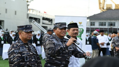 Amankan Mudik Lebaran di Jalur Laut, TNI AL Siapkan KRI