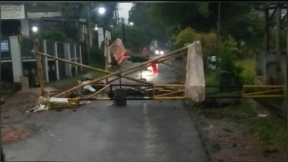 Jembatan Penghubung Antar Desa di Karangploso Malang, Putus, Bina Marga Pastikan Lebaran Selesai