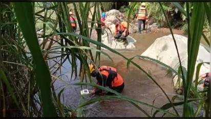 Pencarian Orang Hilang di Wisata Coban Talun, Batu, Tim SAR Gabungan Turunkan Aqua Eye untuk Deteksi Korban