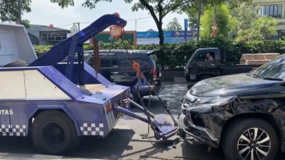 Pengemudi Pajero yang Tabrak Dua Mobil dan Telanjang Positif Sabu