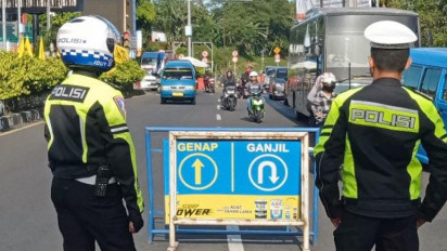 Catat! Polisi Berlakukan Ganjil Genap ke Arah Puncak Bogor