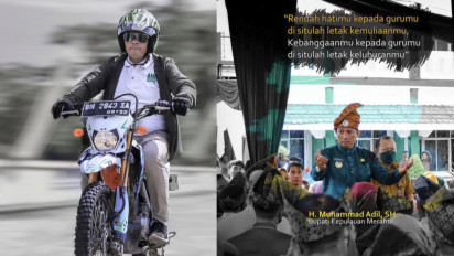 Rajin Bikin Quotes Bijak, Bupati Meranti yang Disikat KPK Ternyata Eksis Banget di Instagram, Ini Unggahannya...