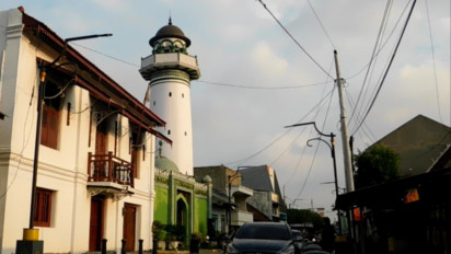 Menengok Jejak Bangsa Arab di Masjid Menara Semarang yang Dibangun Abad 17