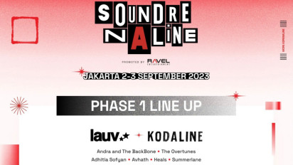 Soundrenaline 2023 Umumkan Line Up Fase 1, Simak Daftarnya Berikut!
