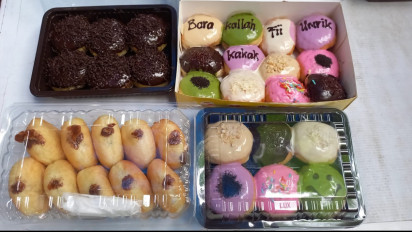 Kue Donat Mini Cocok sebagai Takjil dan Oleh-oleh Lebaran Khas Pesisir Paiton Probolinggo