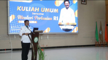 Mentan SYL Dorong Mahasiswa Polbangtan Jadi Pionir dan Champion Pertanian Indonesia