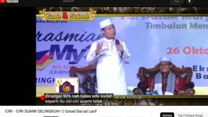 Duh, Ternyata Ini Ciri-ciri Jika Suami Anda Selingkuh Menurut Ustaz Das'ad Latif