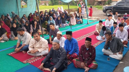 Berkah Ramadhan, 400 Korban Gempa Cianjur Melakukan Bukber