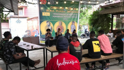 Jelang Pemilu 2024, Literasi Anak Papua Gelar Dialog Kebangsaan di Makassar