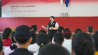 Kunjungi SMAN Bali Mandara, Mas Dhito Ingin Bangun Boarding School di Kabupaten Kediri